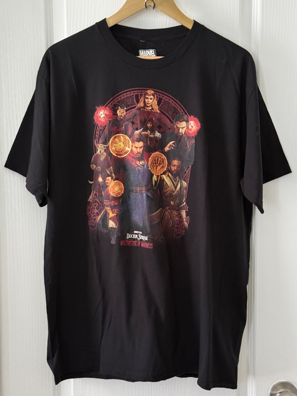 Marvel Doctor Strange In The Multiverse Of Madness Characters T-Shirt Size XL